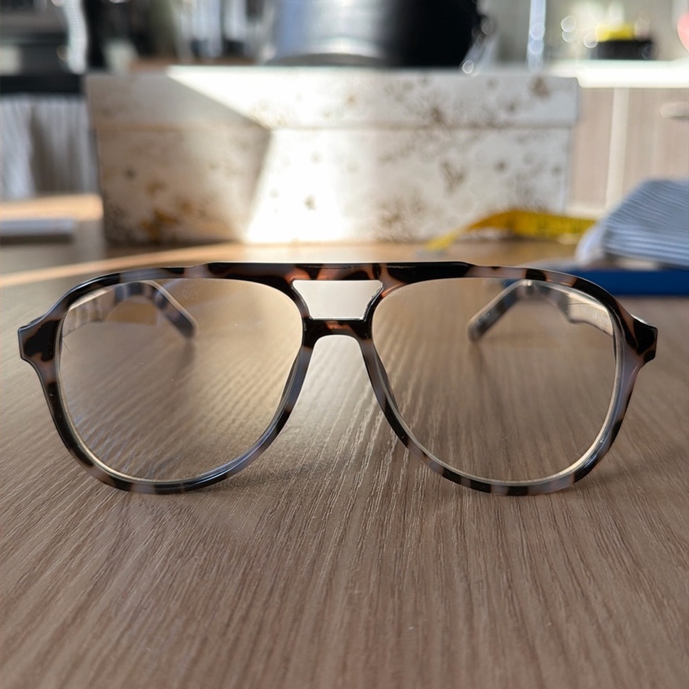 Tragic Magic Blue Light Aviators Glasses - Cookie Tort